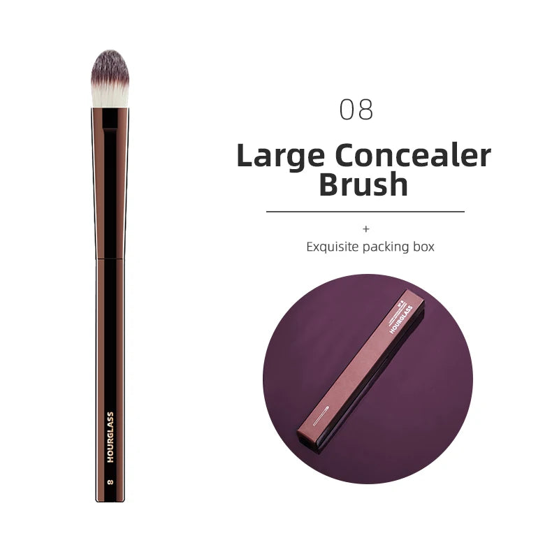 Makeup Brushes Powder Foundation Concealer Blusher Bronzer Eye Shadow Eyebrow Eyeliner Sculpting Brush